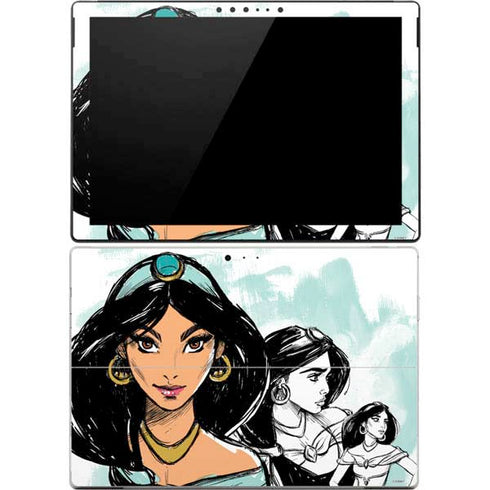 Disney Princess Jasmine Sketch Surface Pro 4 Skin